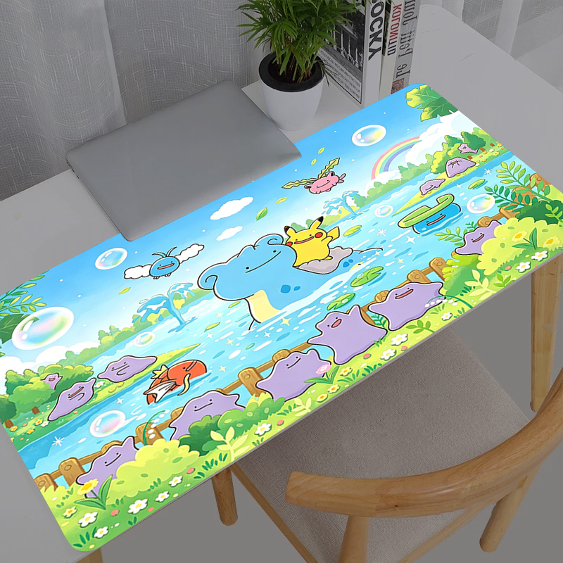 Tech Accessories For Office Desk - Mouse Pad Pokemon Pikachu Anime Durable