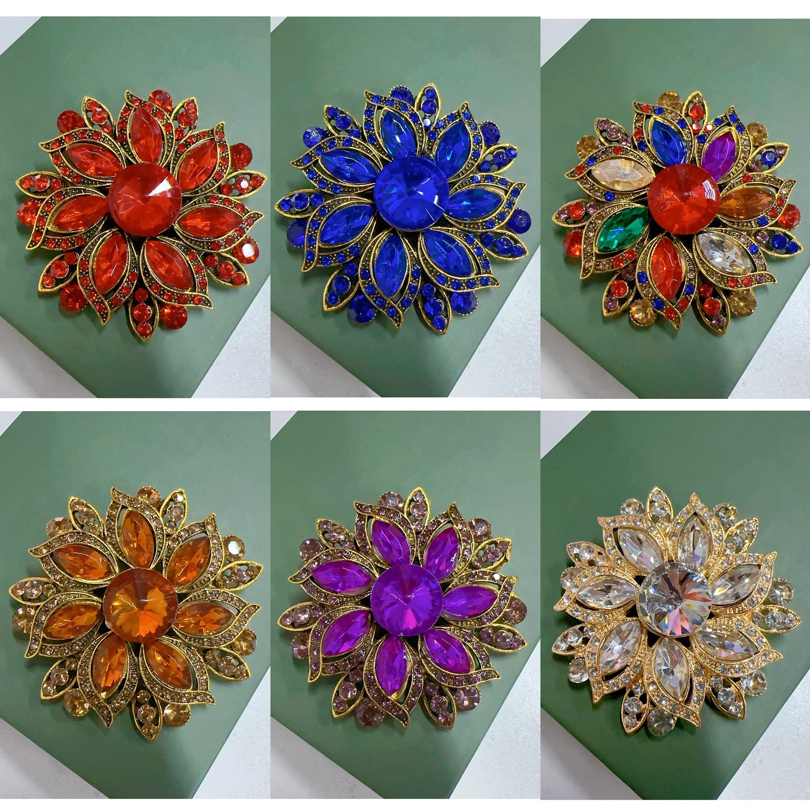 Hi Tech Accessories - Retro, personalized, fashionable, colorful glass crystal