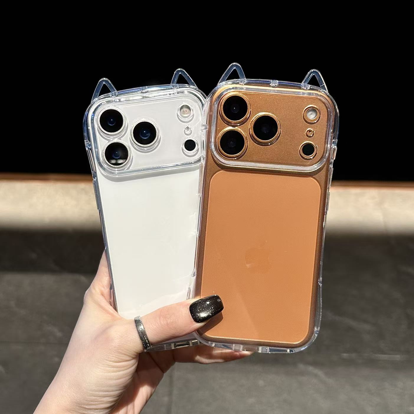 Tech Accessories Iphone - Cute Cat Ear Phone Case For