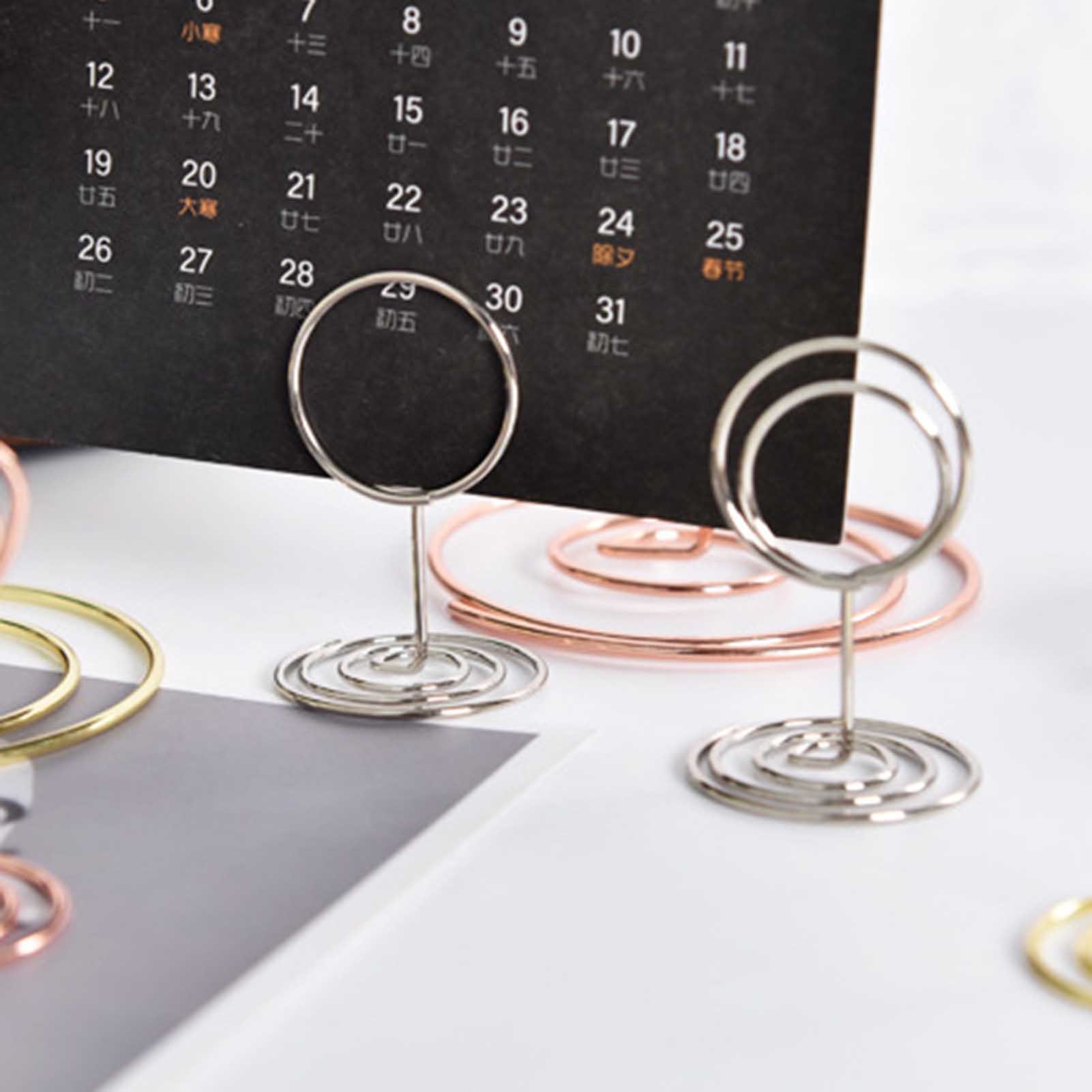 5pcs Dining Slot Card Holder F - đánh giá và giá Tech Accessories For Office Desk