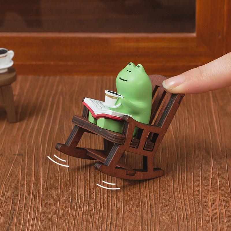 Cartoon Frog Rocking Chair Tab - đánh giá và giá Tech Accessories For Office Desk