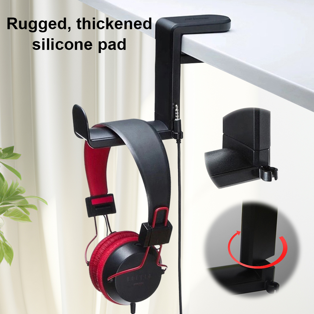 Headphone Stand Desk with 360  - đánh giá và giá Desk Cable Clip
