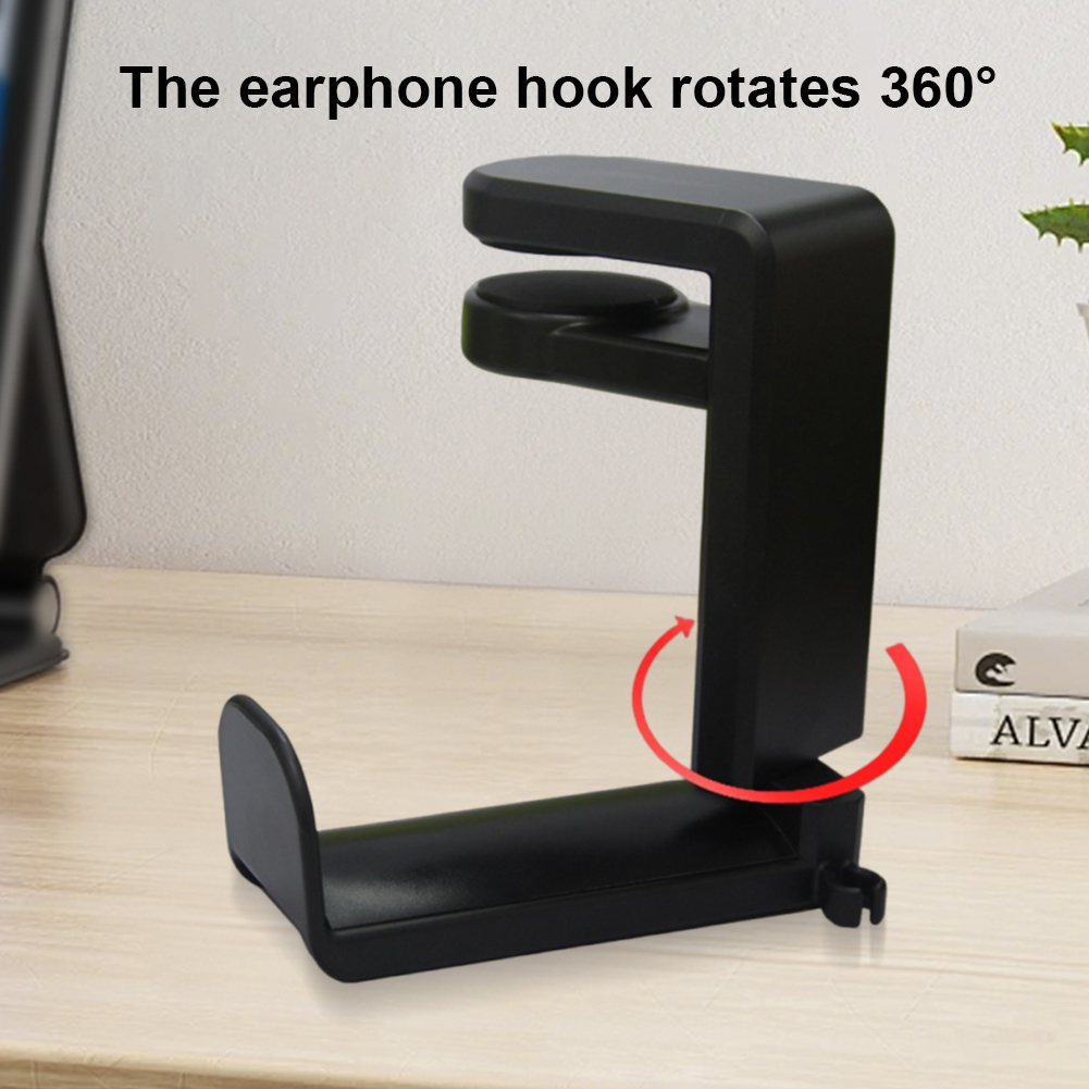 Headphone Stand Desk with 360  - đánh giá và giá Desk Cable Clip
