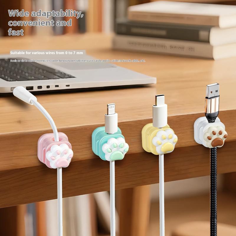 Desktop Cute Cable Organizers  - đánh giá và giá Desk Cable Clip