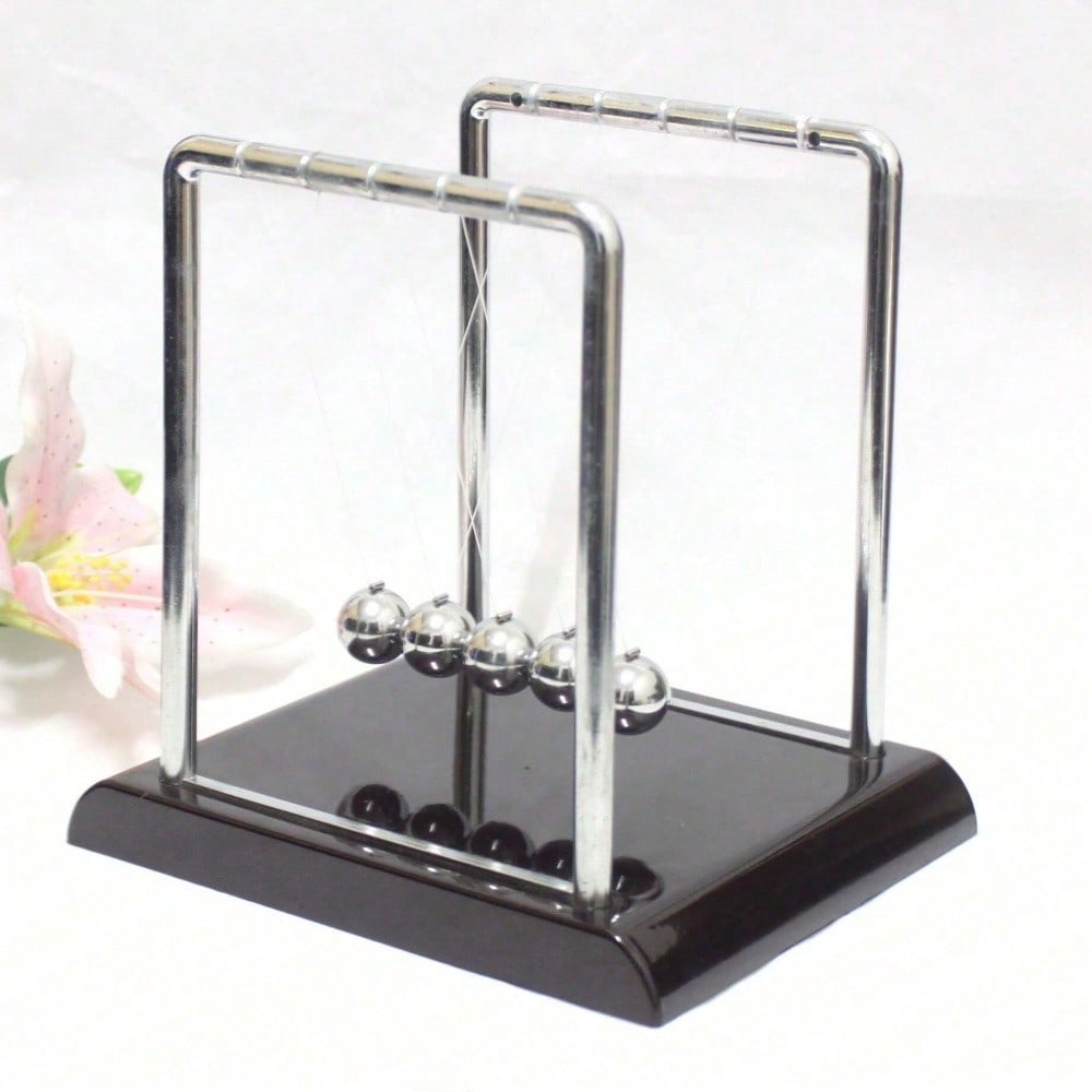 Black Metal Newton's Cradle Ba - đánh giá và giá Tech Accessories For Office Desk