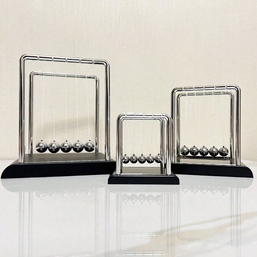 Black Metal Newton's Cradle Ba - đánh giá và giá Tech Accessories For Office Desk