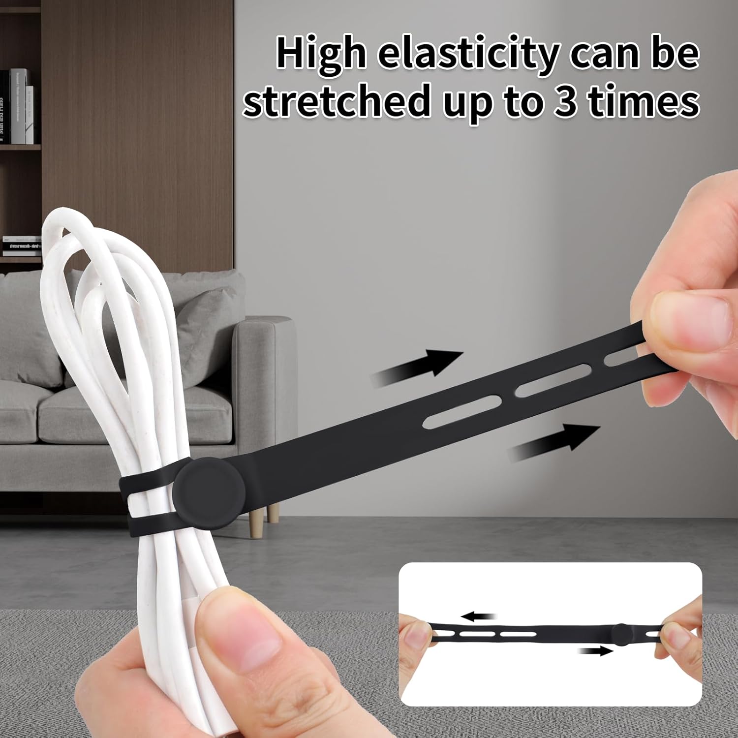 Desk Cable Organizer Reusable  - đánh giá và giá Desk Cable Clip