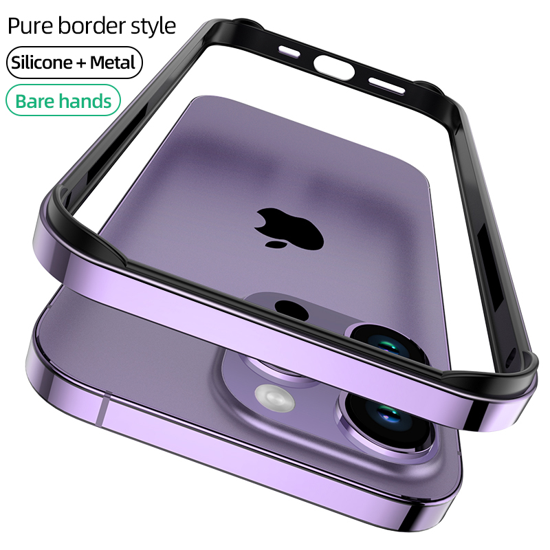 Luxury Silicone Frame Hybird A - đánh giá và giá Tech Accessories Iphone