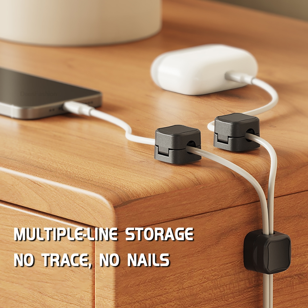 1/6/12pcs Magnetic Cable Clip  - đánh giá và giá Desk Cable Clip