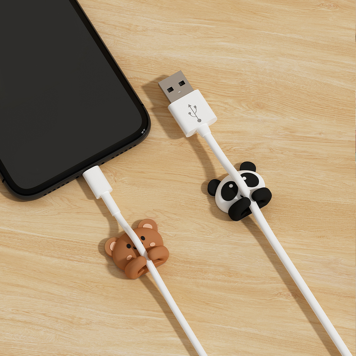 2/3pcs Cute Cartoon Desktop Ca - đánh giá và giá Desk Cable Clip