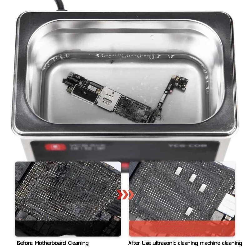 YCS YCS-C08 Ultrasonic Cleanin - đánh giá và giá Mobile Tech Accessories