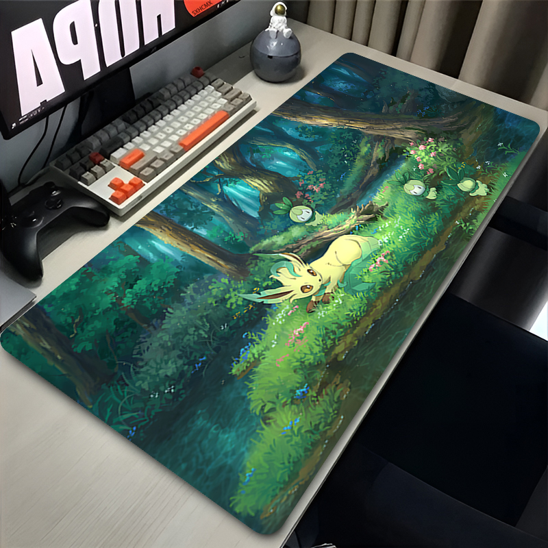 Mouse Pad Gamer P-pokemon Leaf - đánh giá và giá Tech Accessories For Office Desk