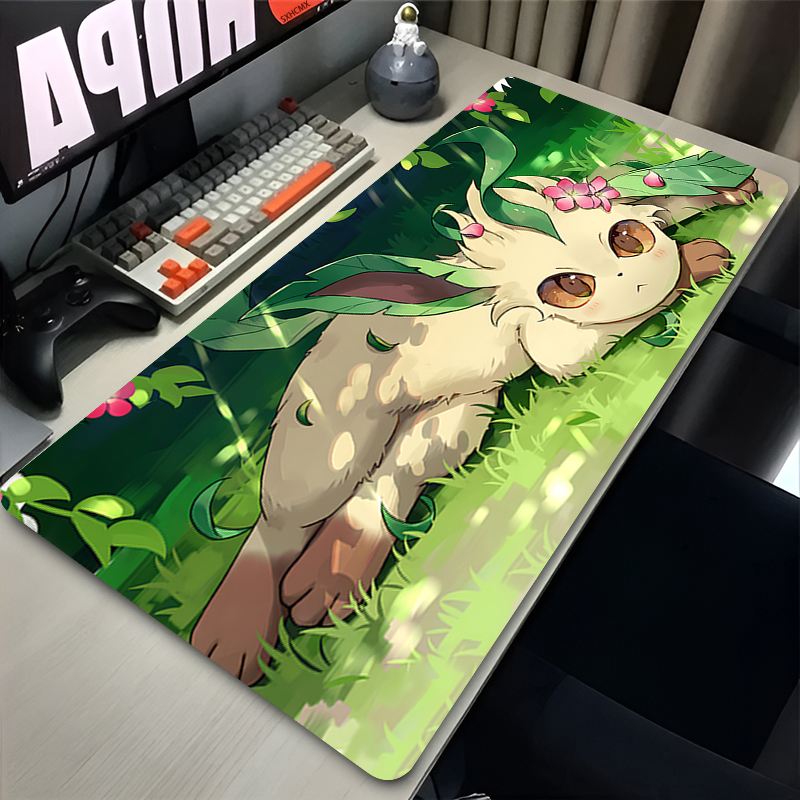 Mouse Pad Gamer P-pokemon Leaf - đánh giá và giá Tech Accessories For Office Desk