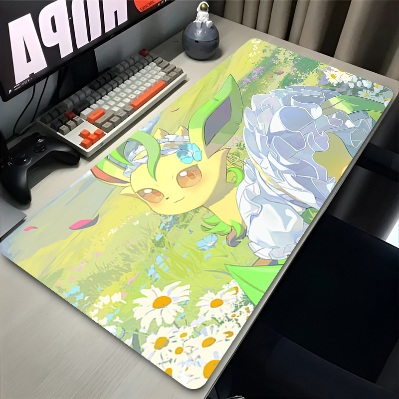 Mouse Pad Gamer P-pokemon Leaf - đánh giá và giá Tech Accessories For Office Desk