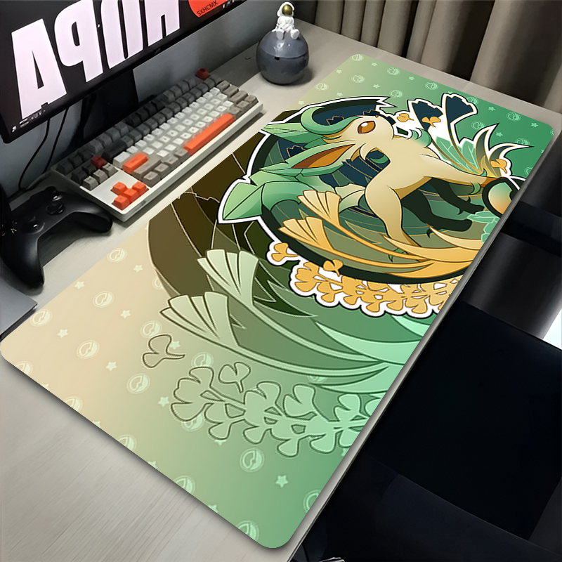 Mouse Pad Gamer P-pokemon Leaf - đánh giá và giá Tech Accessories For Office Desk