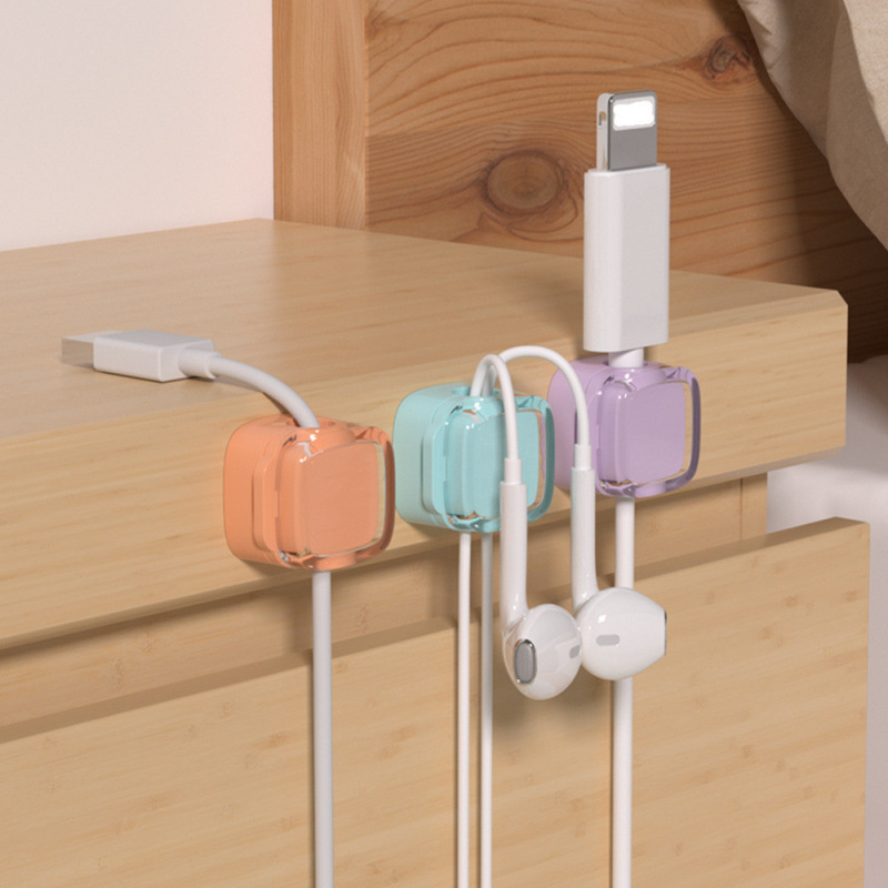 3-Pack Colorful Magnetic Cable - đánh giá và giá Desk Cable Clip