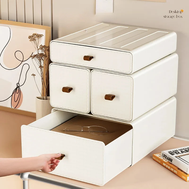 Desktop Storage Box Stackable  - đánh giá và giá Tech Accessories For Office Desk