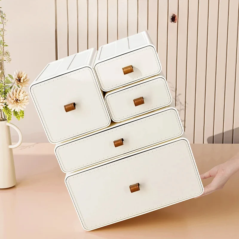 Desktop Storage Box Stackable  - đánh giá và giá Tech Accessories For Office Desk