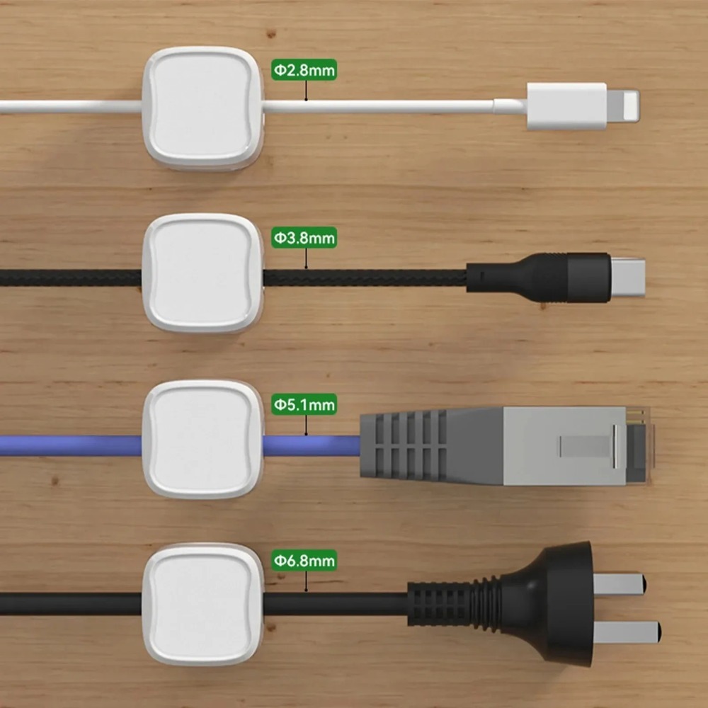 ​Magnetic Cable Clips Adjustab - đánh giá và giá Desk Cable Clip