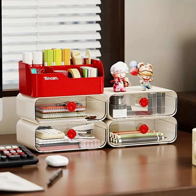 3 Layers Desk Organizer With D - đánh giá và giá Tech Accessories For Office Desk