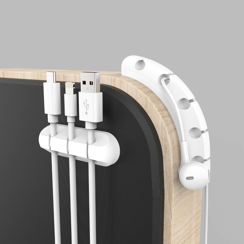 Cable Clips Cord Organizer, 2  - đánh giá và giá Desk Cable Clip